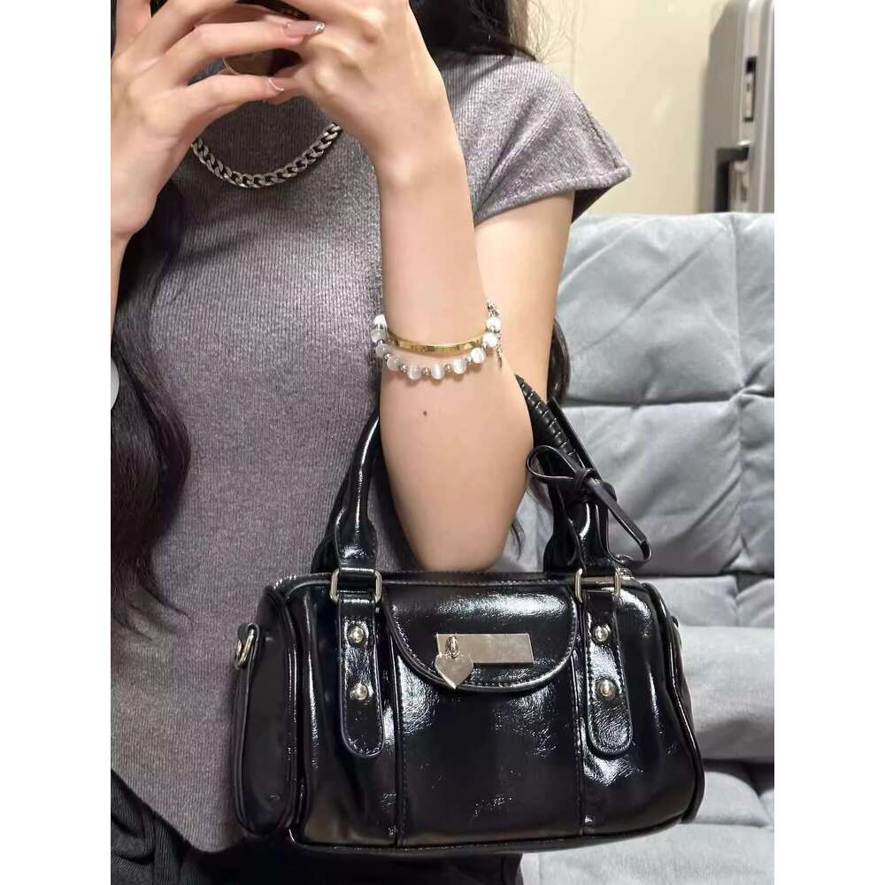 Designer Bag Spring And Summer New Ballet Style Handbag Boston Bowling Niche Versatile Shoulder Crossbody