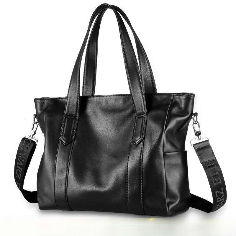 Luxury Bags Designer Niche Top Handle Bags Men's Leather Tote Korean Style Business Briefcase Top Cowhide Hobo Laptop Bag