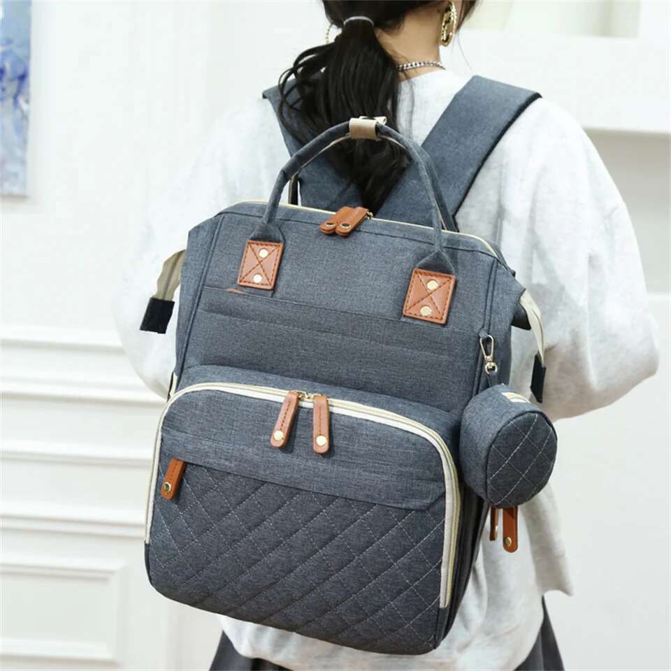 Designer bag USB Care Large Capacity Mom Backpack Mummy Maternity Wet Waterproof Baby Pregnant Nappy Bag