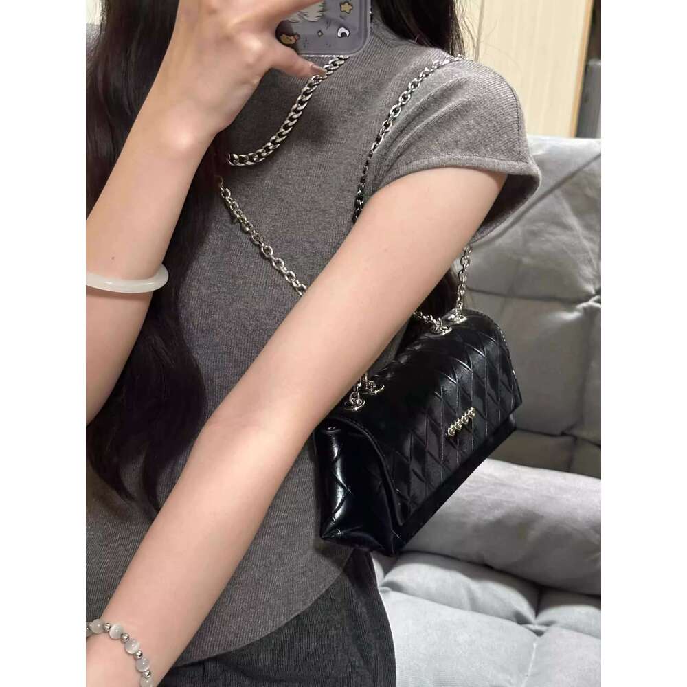 Designer Bag Premium Black Classic Fashionable Armpit Light Luxury Texture Chain Shoulder Versatile And Stylish Crossbody