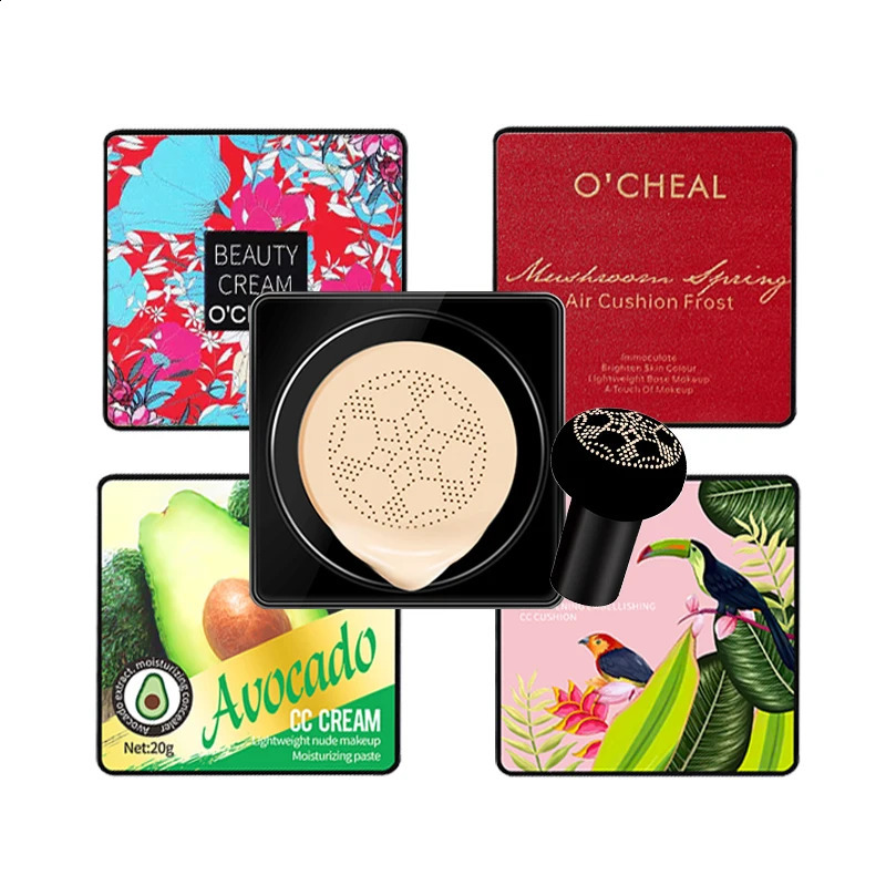 OCHEAL Mushroom Head BB face cream Makeup concealer Primer Pad Compact 250415