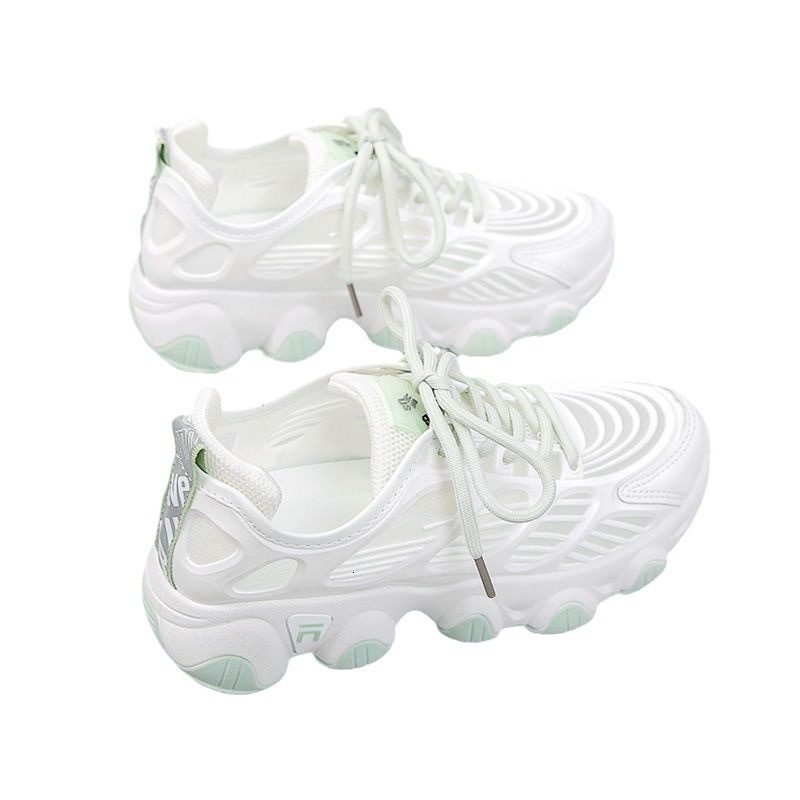 Dad S Women S Spring Summer New Mesh Thin Hollow Breathable Sports And Casual Versatile Little White Shoes Ddmysaturn
