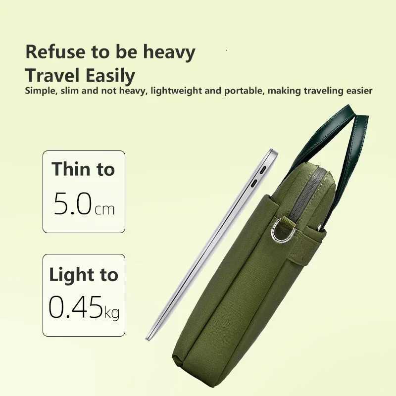 Laptop Bag 133 141 161 18 Inch Large Capacity Handbag Shoulder Notebook Briefcase Pouch Business Travel Office Xiaomi LenovoT251125