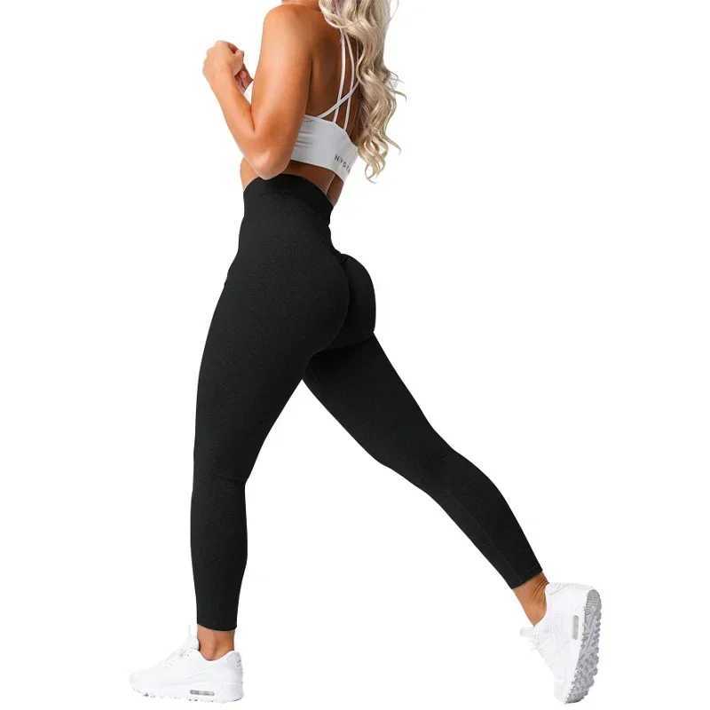 Speckled Scrunch Seamless Leg Womens Soft Exercise Tight Fitness Set Yoga Pants GymwearC250425