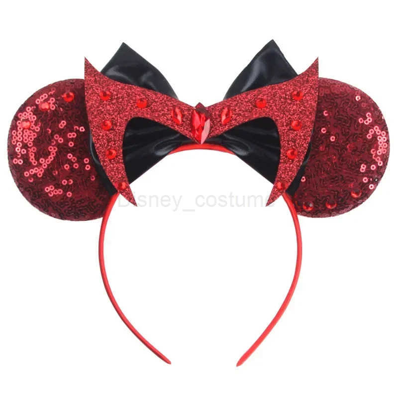 Disney Mickey Mouse Ears Marvel Spider Man Childrens Headbands Star Wars Hair Adult Female Avengers Hair Accessories X250425