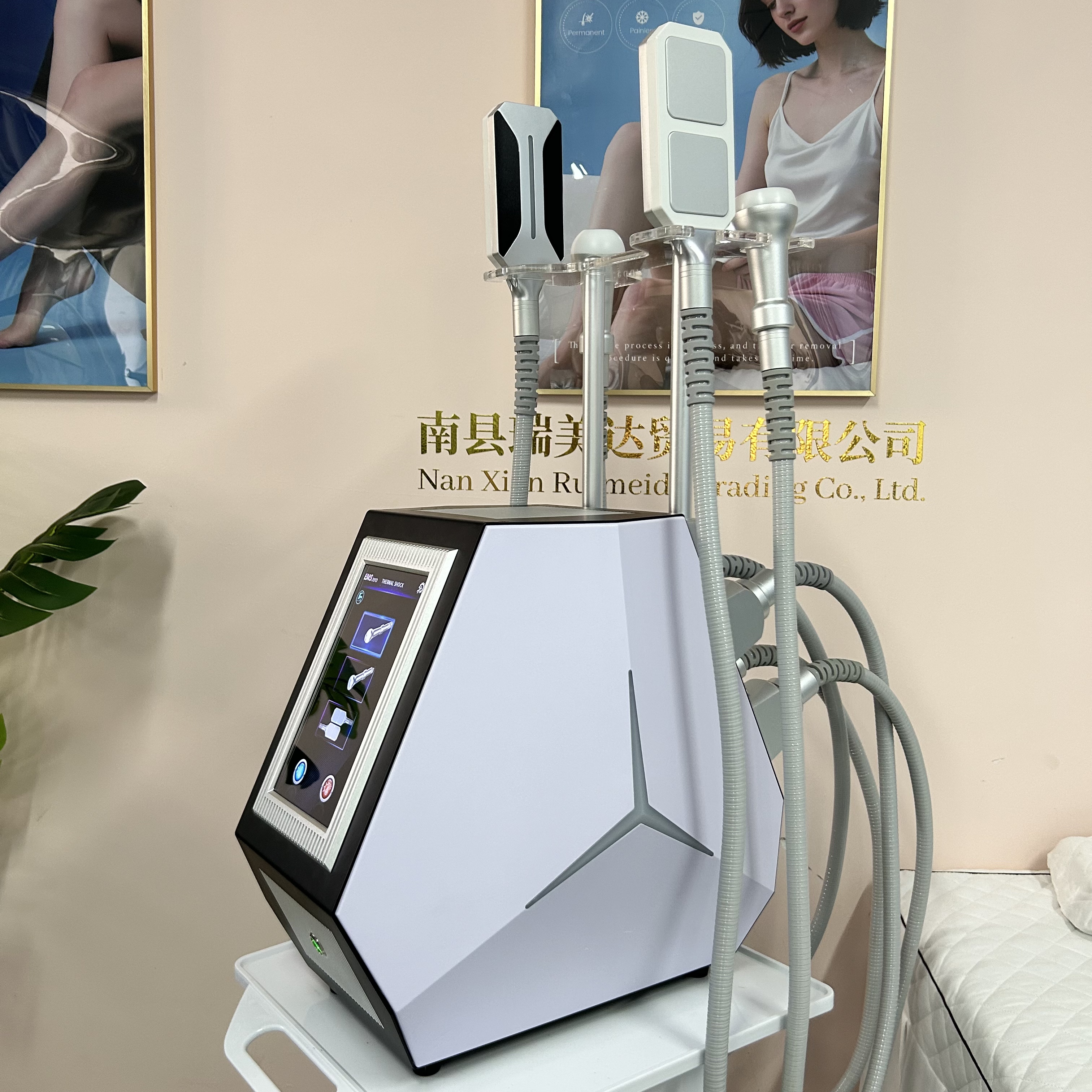 Dual Mode Hot Cold Body Contouring Machine For Salon Skin Tightening Reduce Cellulite Improve Acne Scars Support Weight Loss and Enhance Blood Circula