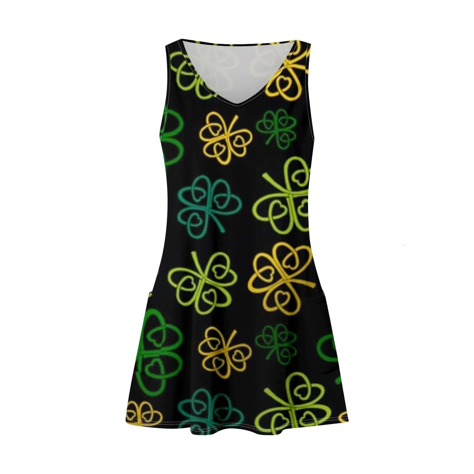 Dongdumaoyi Ladies St Patrick S Day Dress Casual Skirt Summer Dresses For Women Fashion Long Holiday Party Evening