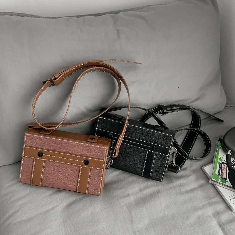 Designer Bag VC New Suitcase Messenger Quality Men's Box Small Square Shoulder Bag Designer Crossbody Bags For Youth Unisex