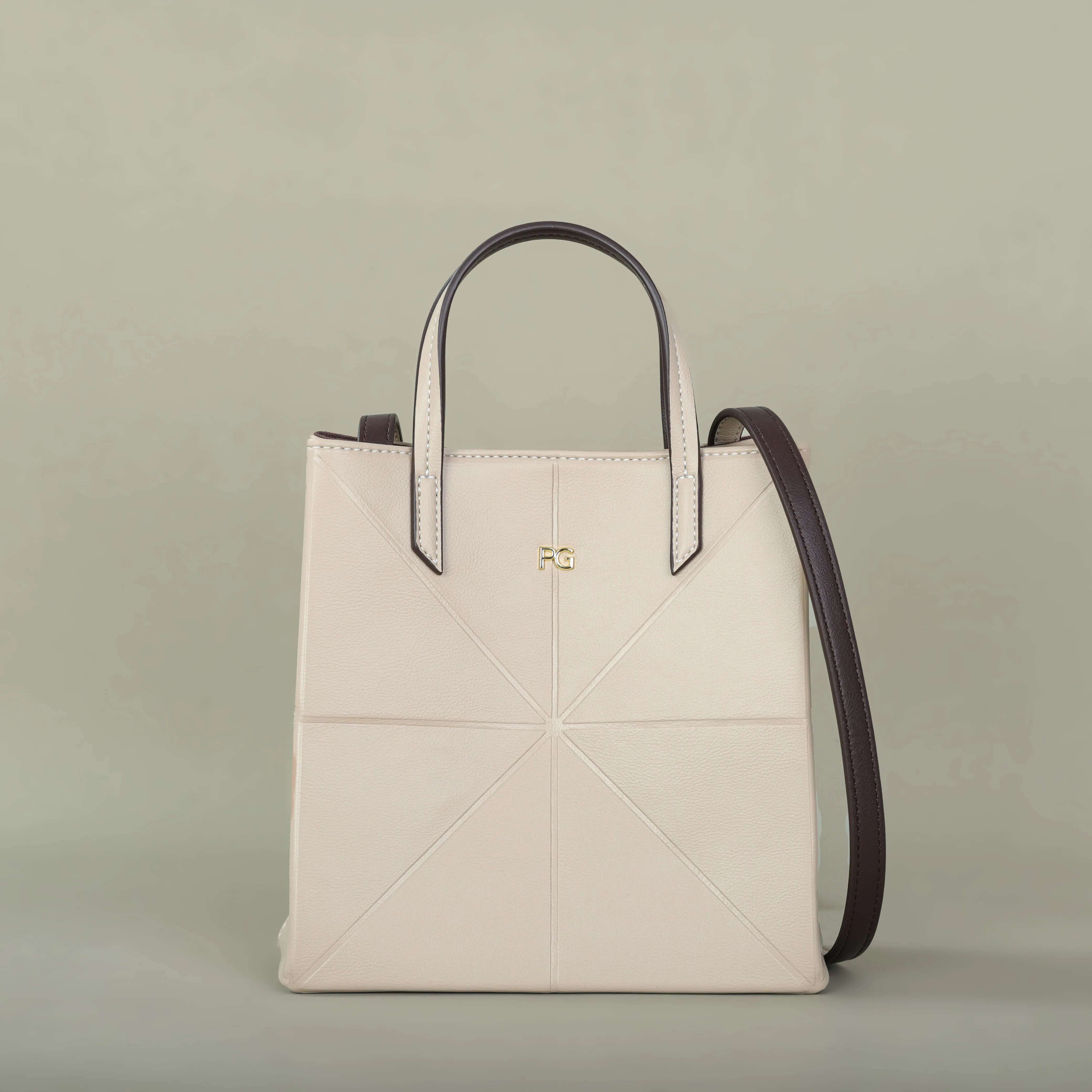 PG Cross Or Single Shoulder Classic Simple Yet Fashionable Foldable Design Women's Handbag