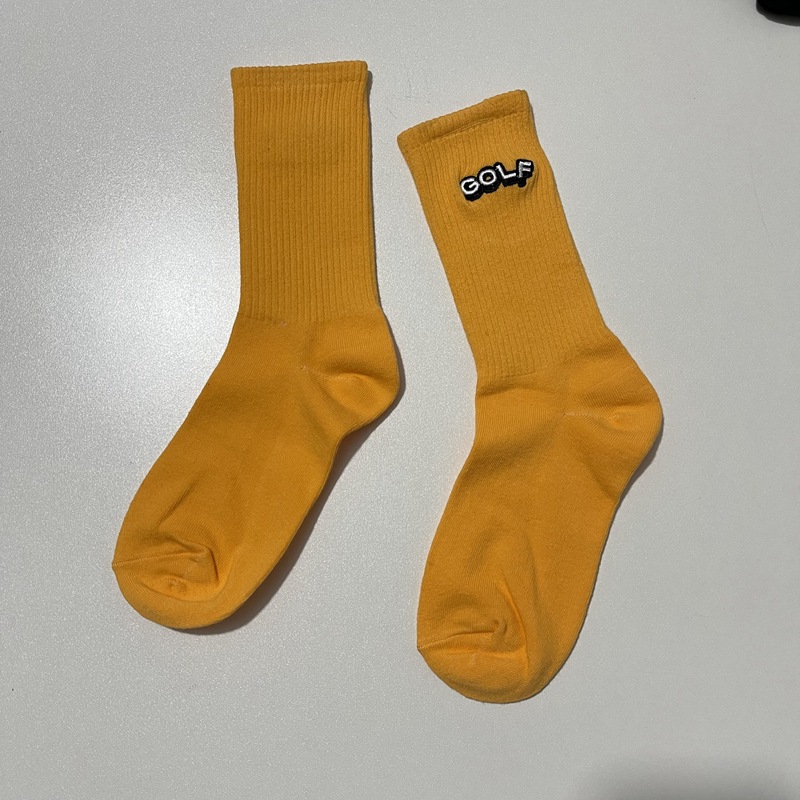 GOLF Cotton Socks Thicken Street Fashion Sports Comfortable Beautiful Socking Autumn Winter Breathable Mid Tube Socks