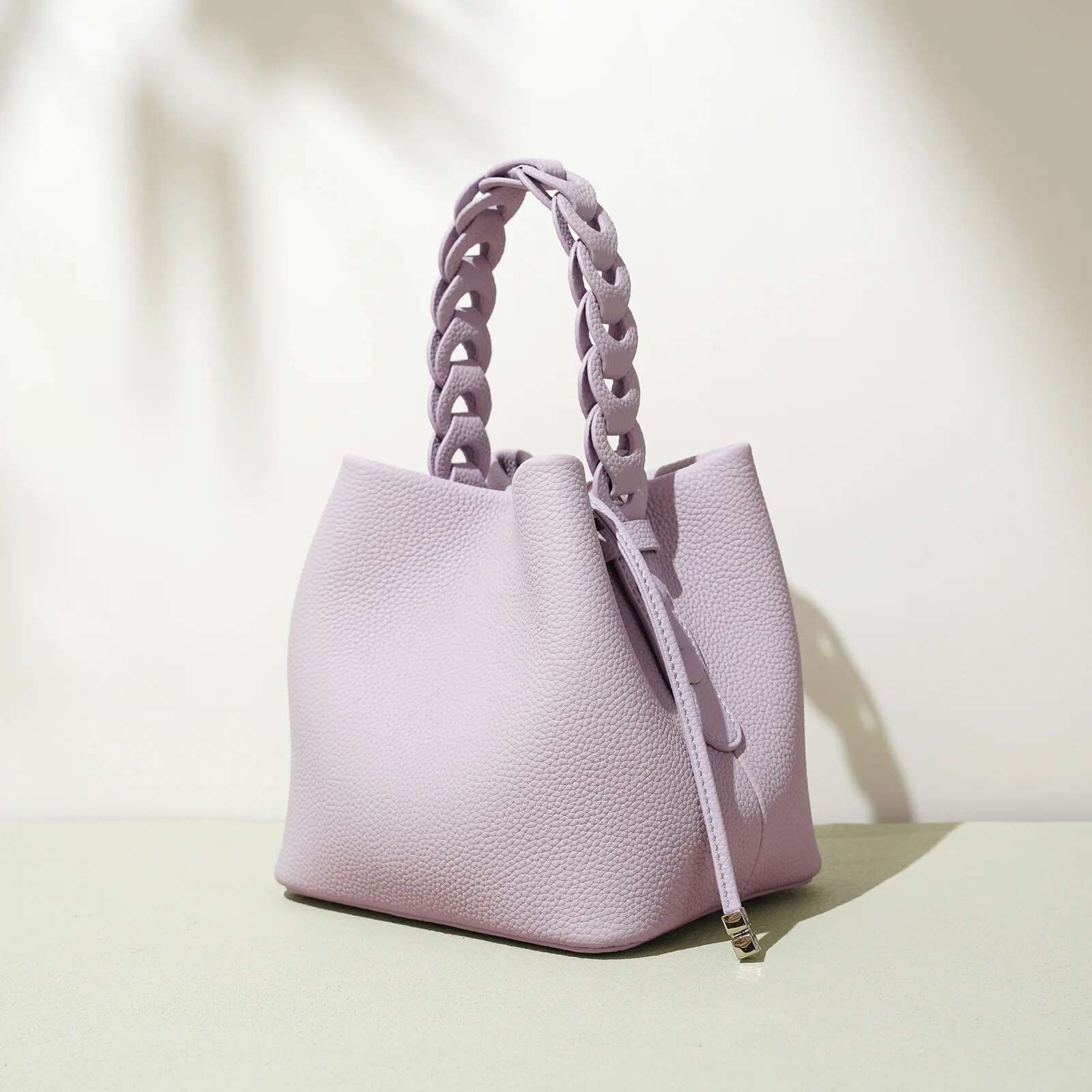 Genuine Leather Fashion Women Small Shoulder Crossbody Brown Bags Designer High Quality Gray Handbag For Woman