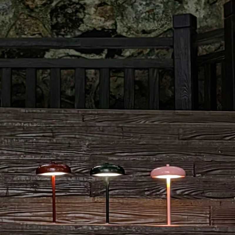 Cmoonfall Rechargeable Nordic Led Bed Side Touch Lamp Coffee Table Decor Bedroom Decoration For Study Bedside Desk Night LightM251125