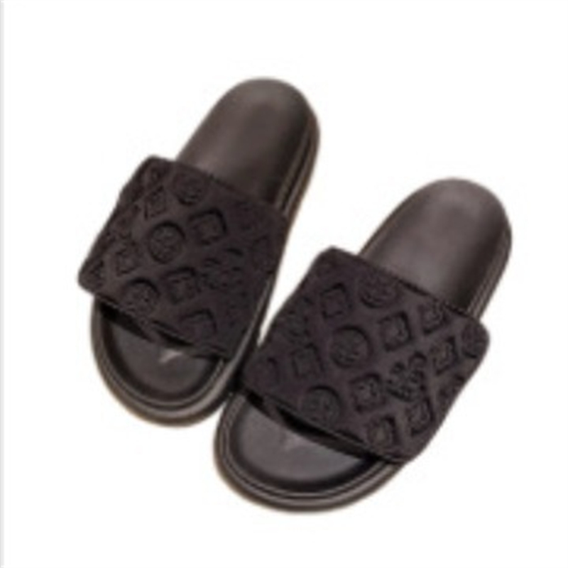 hot free shipping designer slippers womans outdoor indoor casual sandals breathable black white fashion Flat sliders