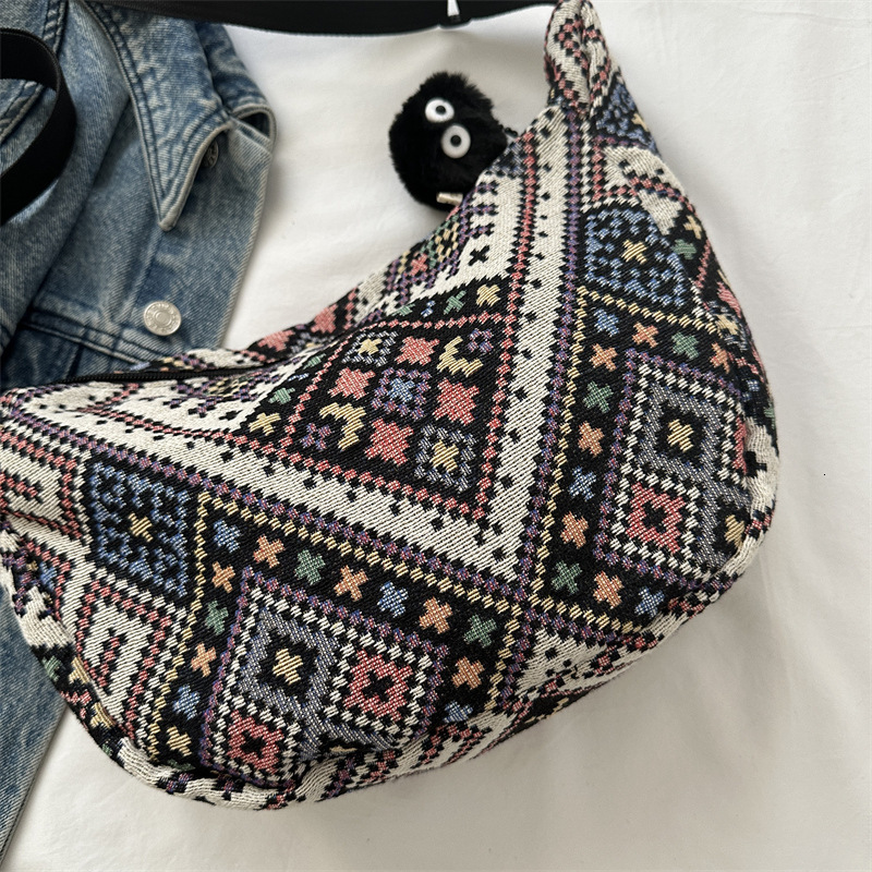 New Free Delivery Designer Shoes By 2025 This Year's Popular Ethnic Style Canvas 2023, New Trendy And Fashionable Crossbody For Women In Instagra