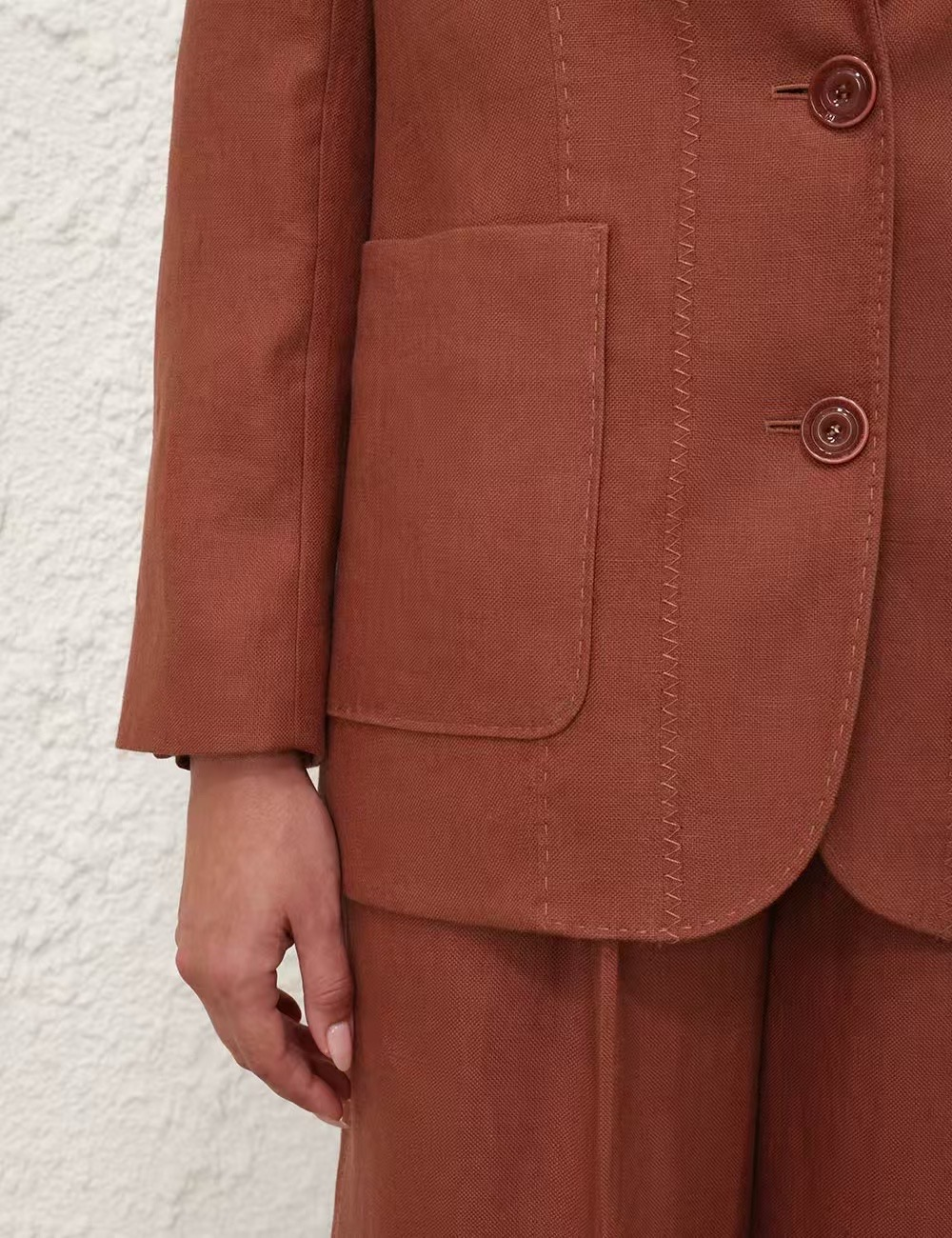womens casual suits business Vogue Paris 2025 Fashion Week Show Customized Fashion Tailored clothing.M32