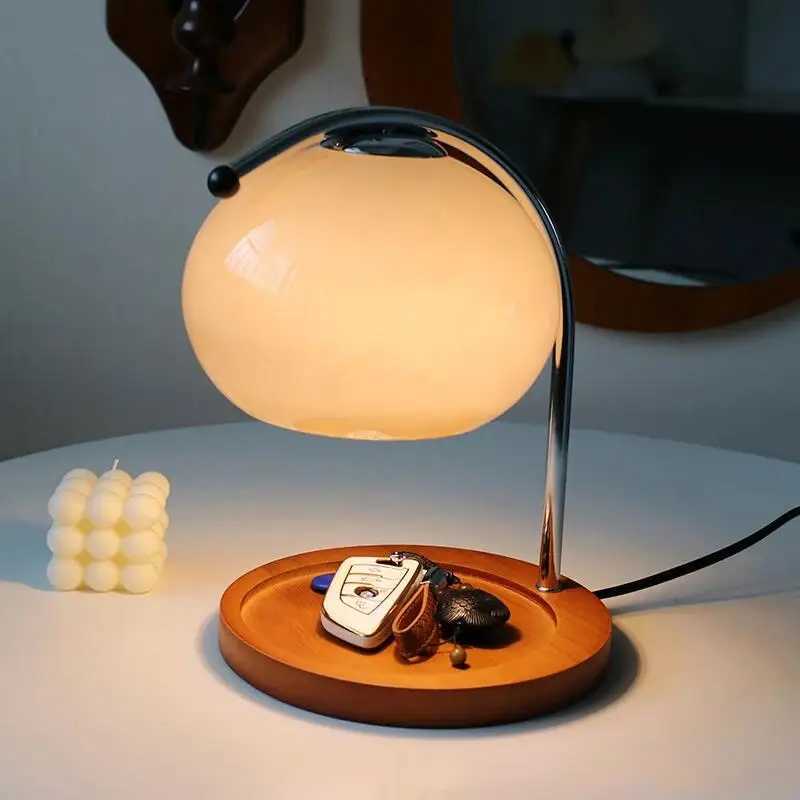 Table Lamp Aromatherapy Candlestick Lamp Bedroom Bedside Atmosphere Retro Glass Desk Lamp Study Office Home Candle Warmers Lamp C251125