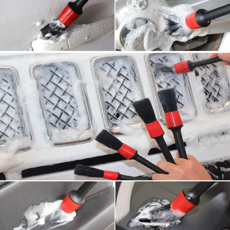 SEAMETAL 1315 pieces car cleaning kit wash brush sponge towel for the edges of air vents dirt tool 250425