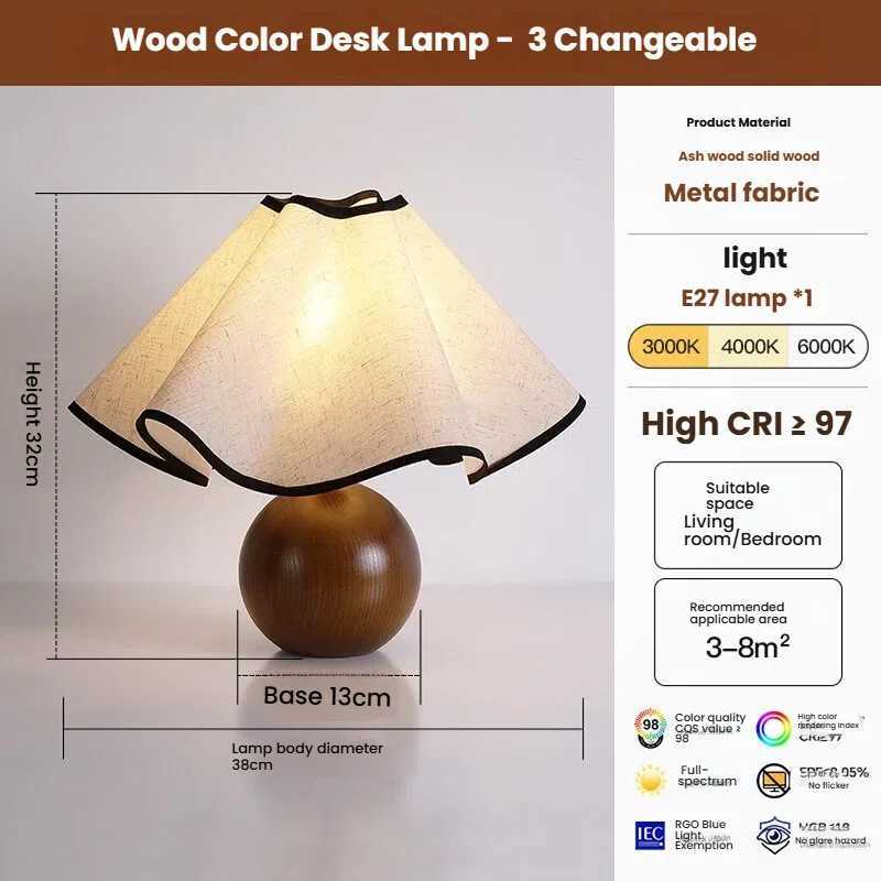 Modern Style Light Reading Bed Warm Light Table Light Table Lamps for Bedroom Living Room Office Indoor Home Decorative Fixture C251125