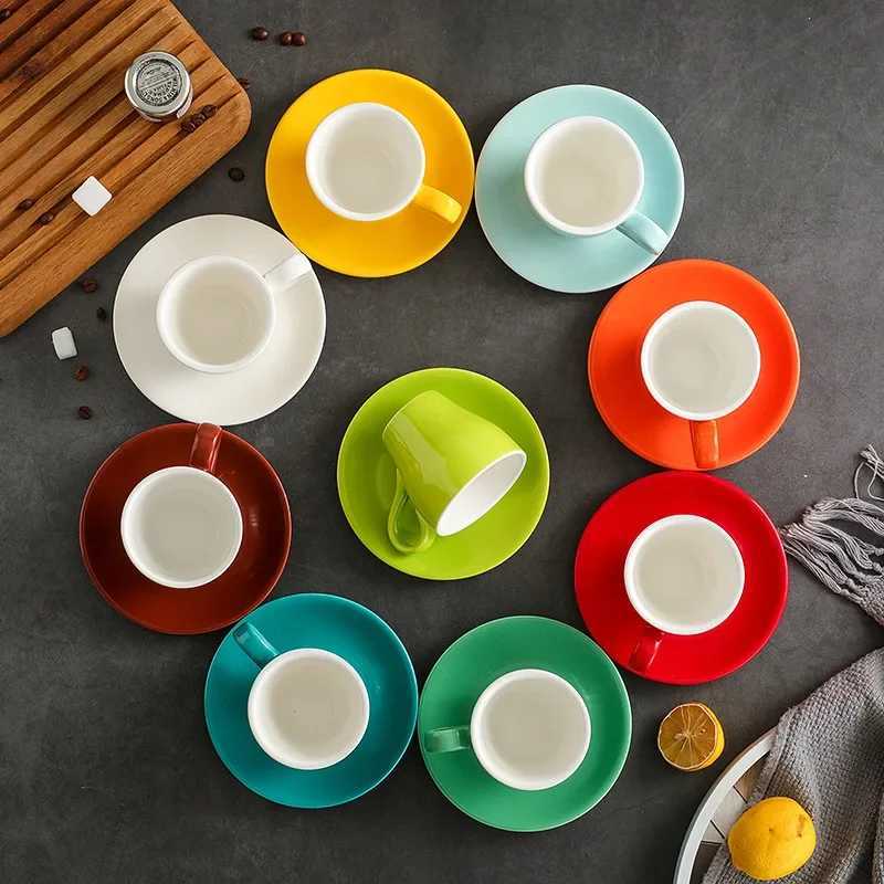 180ml Tulip Creative Mug Latte Mug Americano Coffee Mug Saucer Mug Coffee Mug Y251125