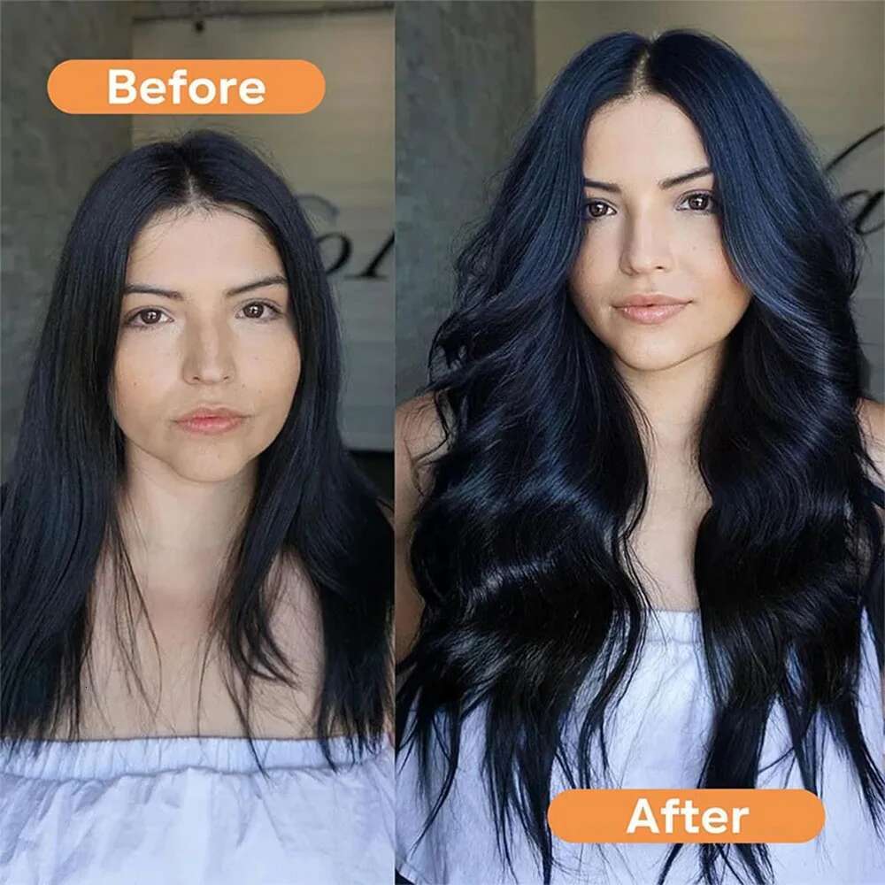 Real Human Color #4 Chocolate Brown Clip In Extensions 8Pcs Hair Natural Black Color 24 Inches
