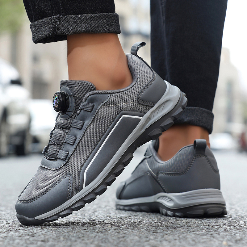Rotating buckle, breathable mesh surface, fashionable and versatile, casual sports shoes