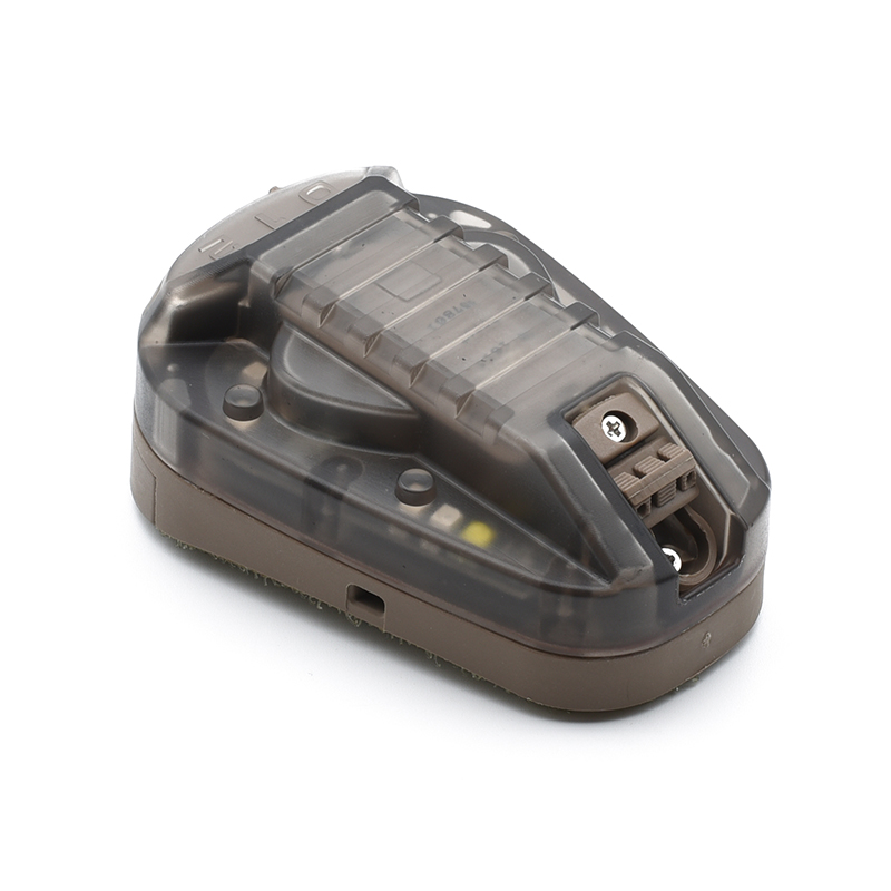 SOTAC Hel Star 2024 GenIII Green Light IR Strobe Helmet Light -Dark Earth - Military & Survival Lamp