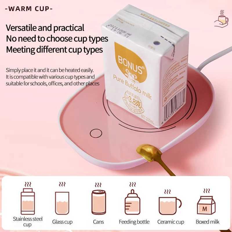 55 Thermostat Mugs Cup Ceramic Cup With Lid With Spoon Valentines Day Gift Box Coffee Mug For Office Or Home Use Portable Mea Y251125
