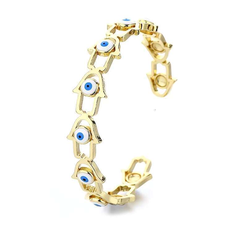 cleverly designed sky blue boutique fashionable goldplated jewelry adjustable bracelet