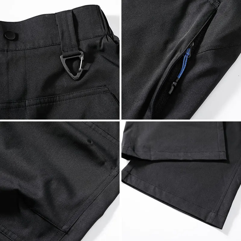 Women Hiking Pants Outdoor Waterproof Trousers Autumn Paratrooper Pant zippered Pockets Camping Leisure Travel 251124