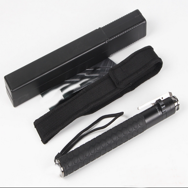 New model aluminum alloy telescopic - Outdoor ultra-light portable three-section walking stick, folding model, hiking and climbing stick-851520