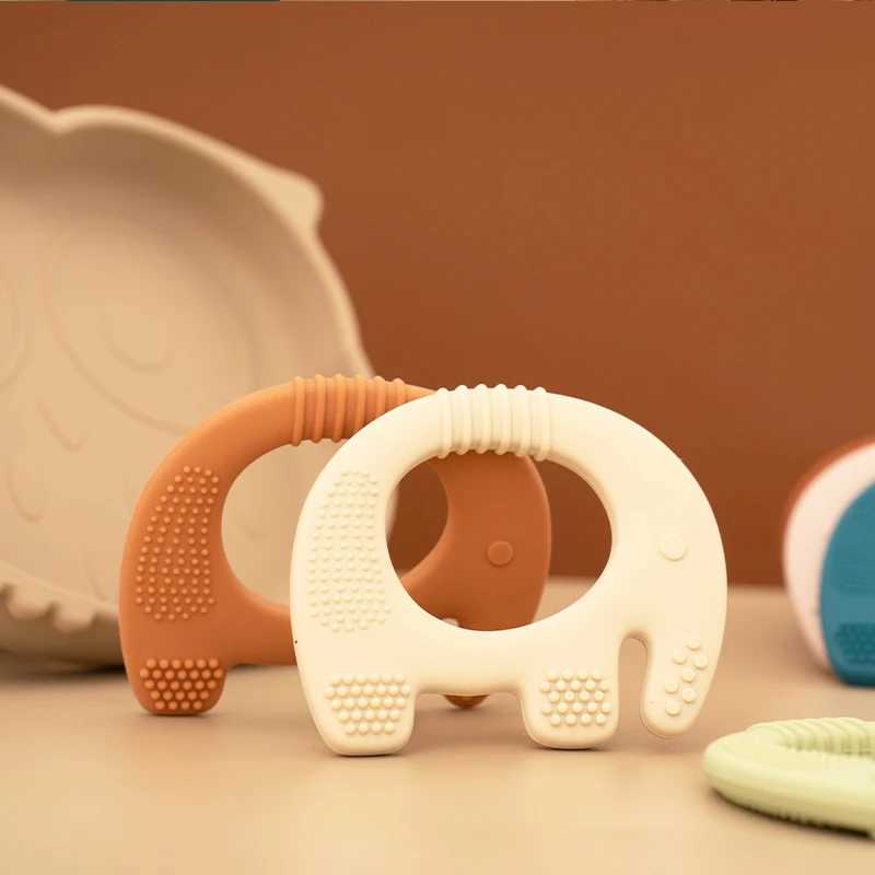 Animal Baby Soft Silicone Teether BPA Free New Born Gift Food Grade Infant Chewing Nursing Teething Toys Babies Stuff G251125
