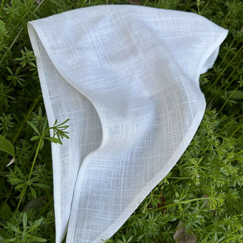 Black lightweight linen headscarf with tie triangular hair suitable for womens summer headscarf unisex triangular headscarf 250423