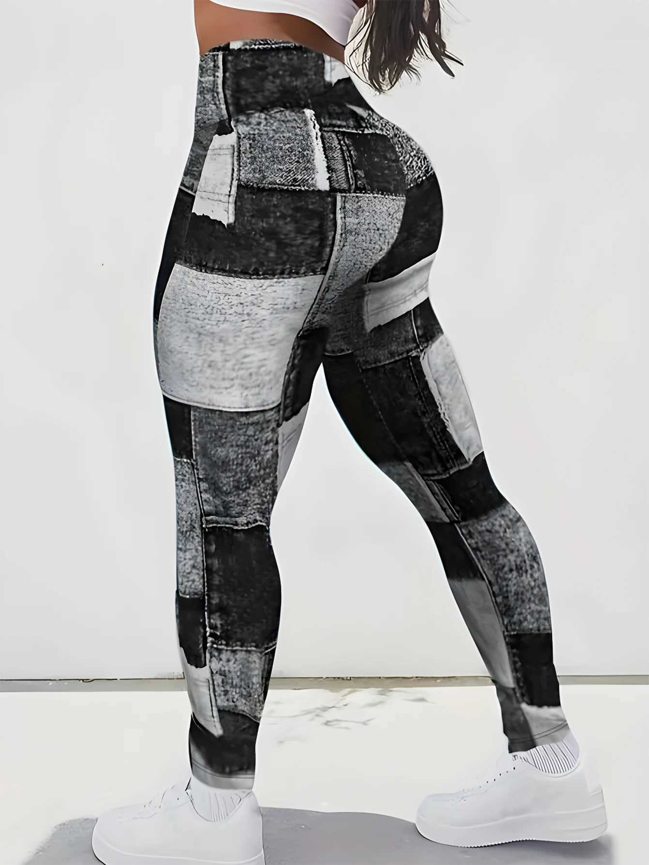 Fitness womens long legs high waisted elastic solid yoga legs gym jogging fast drying push up ultra-thin pants female purchasing agentC250425