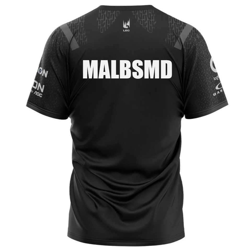 G2 E-Sports Club New Jersey O-Neck T-shirt 2024 CSGO 2 Niko Fan Support Clothing T-shirt Sports Activity Breathable Sports Top W250425