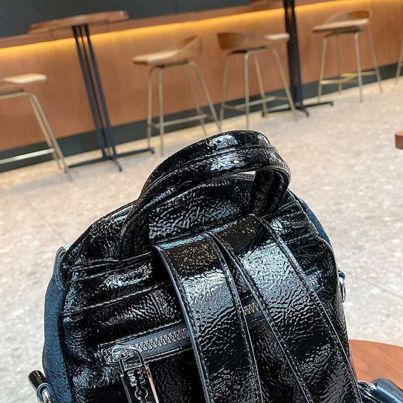 Women Brand Fashion Rhinestone Designer Backpack Female Multifunction Shoulder Bag Girl Travel Schoolbag Mochila Bag