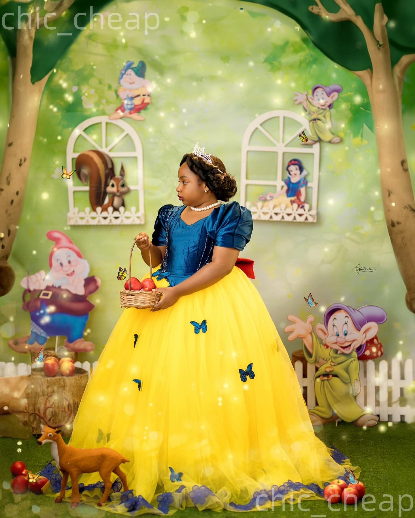 2026 Yellow Ball Gown Flower Girl Dresses Flowers Beaded Short Sleeves Tulle Little Girl Christmas Peageant Birthday Christening Tutu Dress Gowns ZJ42