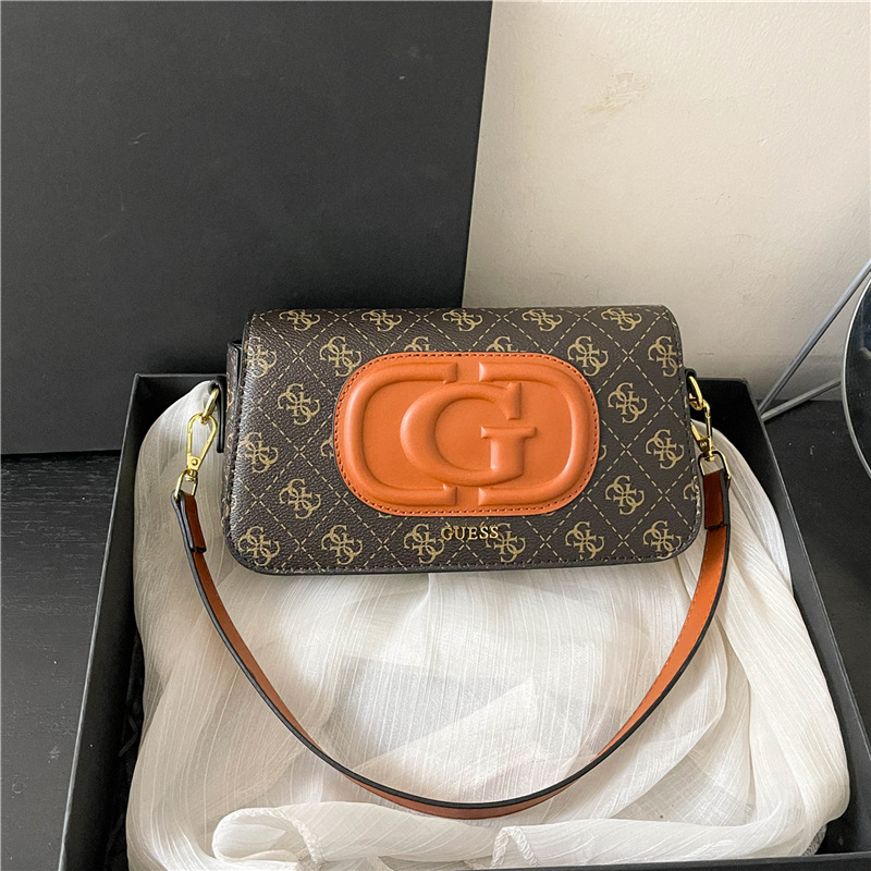 hot free shipping shoulder bags Fashionable Versatile Crossbody Bag for woman vintage Artwork flap bag
