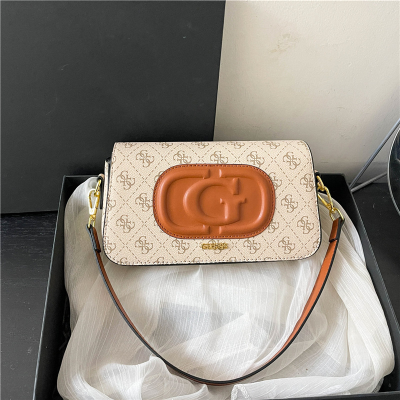 hot free shipping shoulder bags Fashionable Versatile Crossbody Bag for woman vintage Artwork flap bag