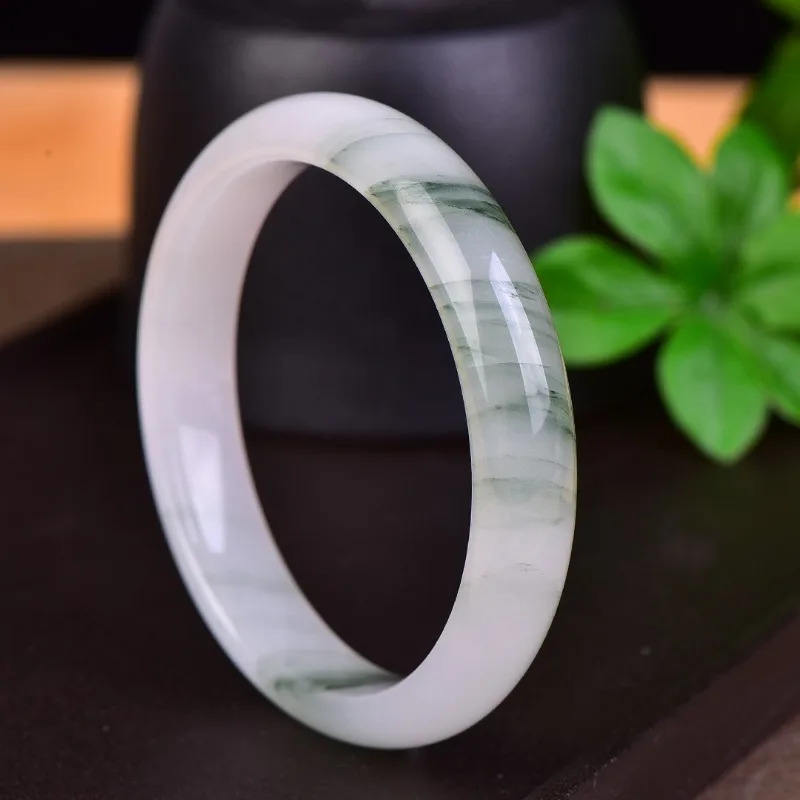 Natural Tianshan Cui Bracelet Boutique Mens and Womens Bracelets 250424