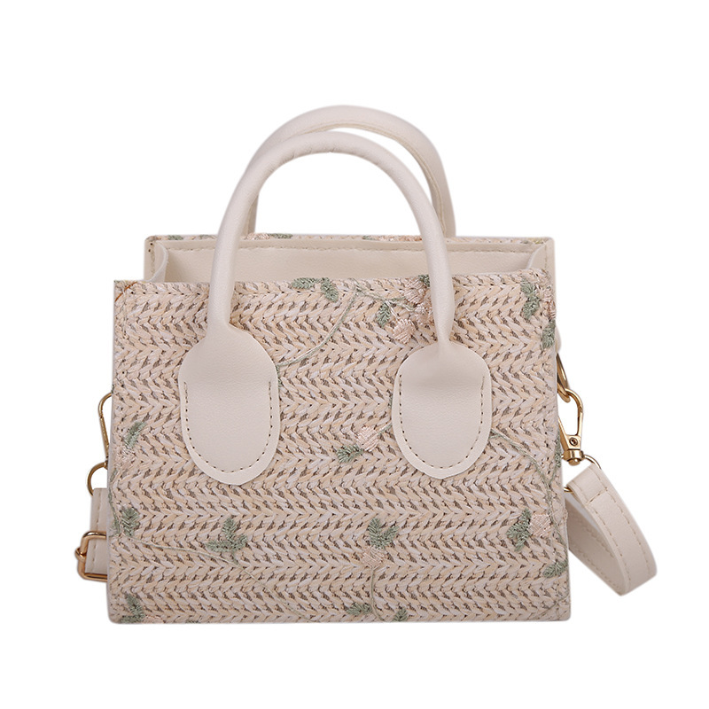 New Free Delivery Designer Shoes By 2025 Summer Net Red Grass 2021 Fashion Small Fresh Flower Woven Handbag Single Shoulder Crossbody Bag