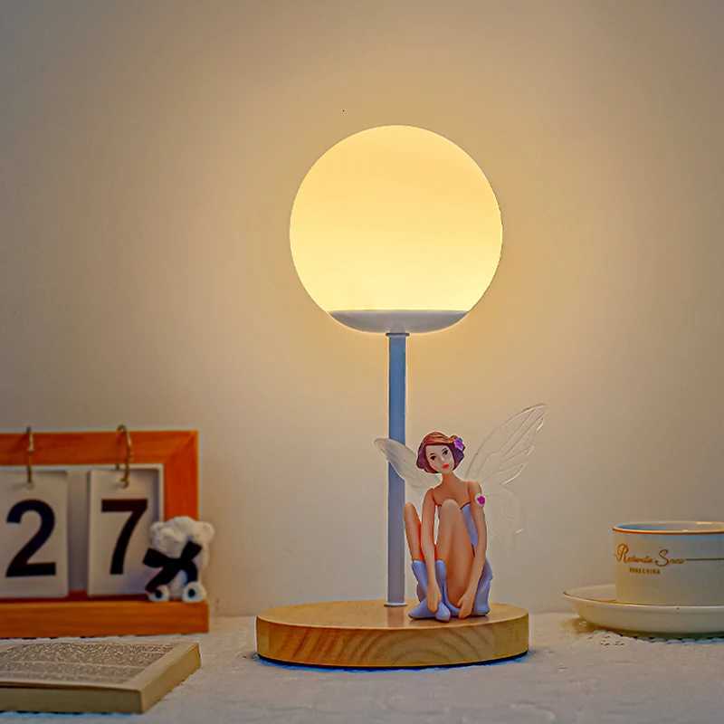 Nordic LED Desk Lamp Creative Solid Bedside Night Light Remote Control Glass Atmosphere Bedroom Stud yDimming Deco Table LampsM251125
