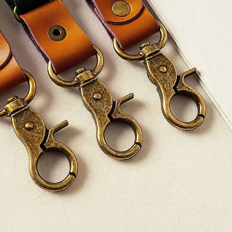 Striped Suspenders with Swivel Hooks Suspender Y Back 3 Clips Adjustable Elastic Trouser Braces Belts Loops for Men Women 250425