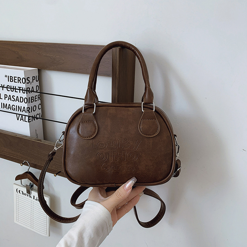 New Free Delivery Designer Shoes By 2025 Niche Maillard Style Handbag For Women New Versatile Korean Fashion Texture Single Shoulder Crossbody Bag