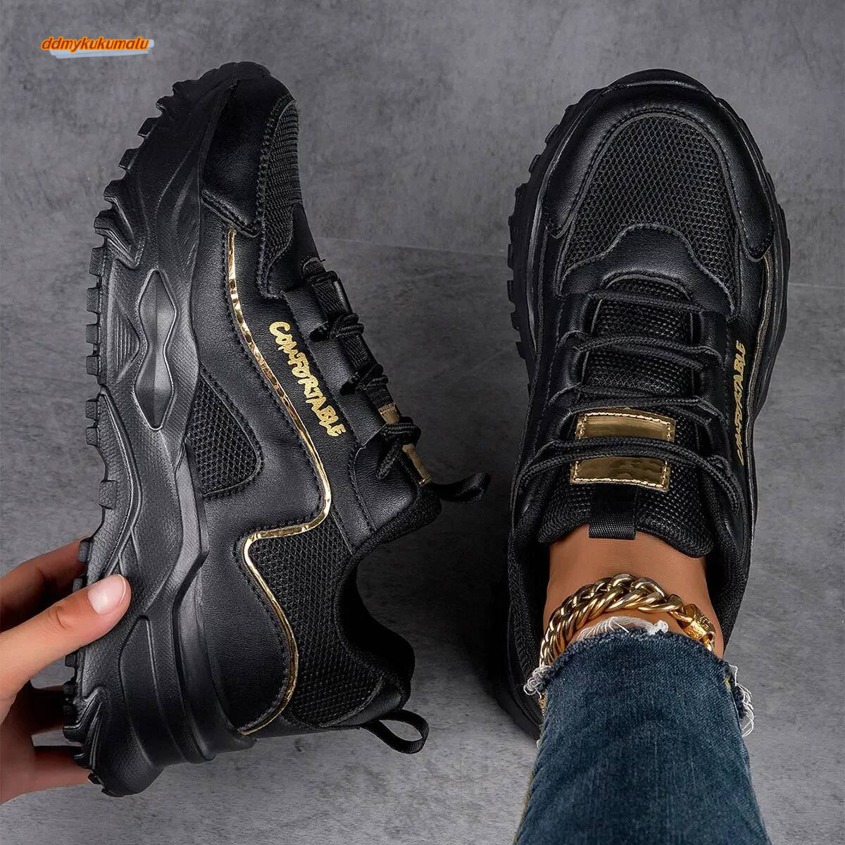Women Sneakers Breathable Women's Sports Shoes Outdoor Walking Flats Woman Spring Casual Shoe Lady Sneaker ddmykukumalu