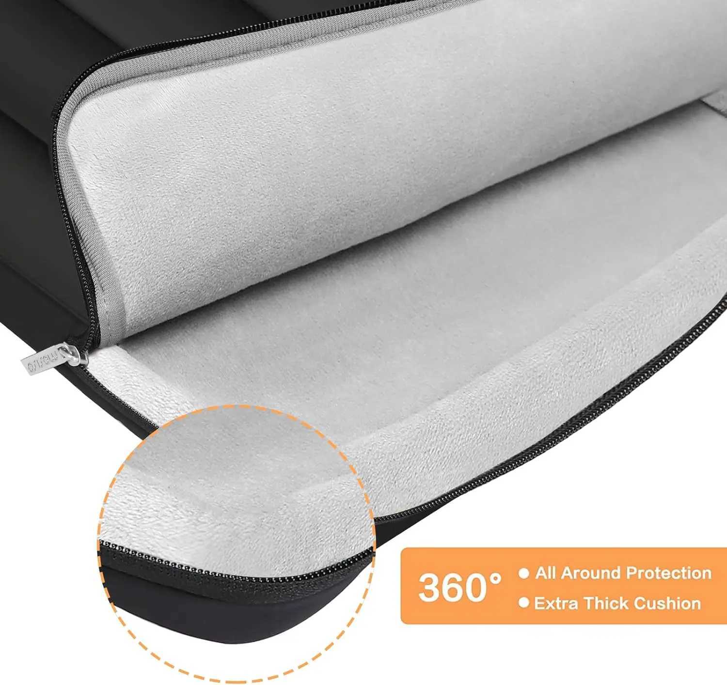 Laptop Sleeve 13 14 15 16 inch Notebook Pouch for MacBook HP Asus Dell Computer Briefcase Work Travel Handbag for Women MenT251125