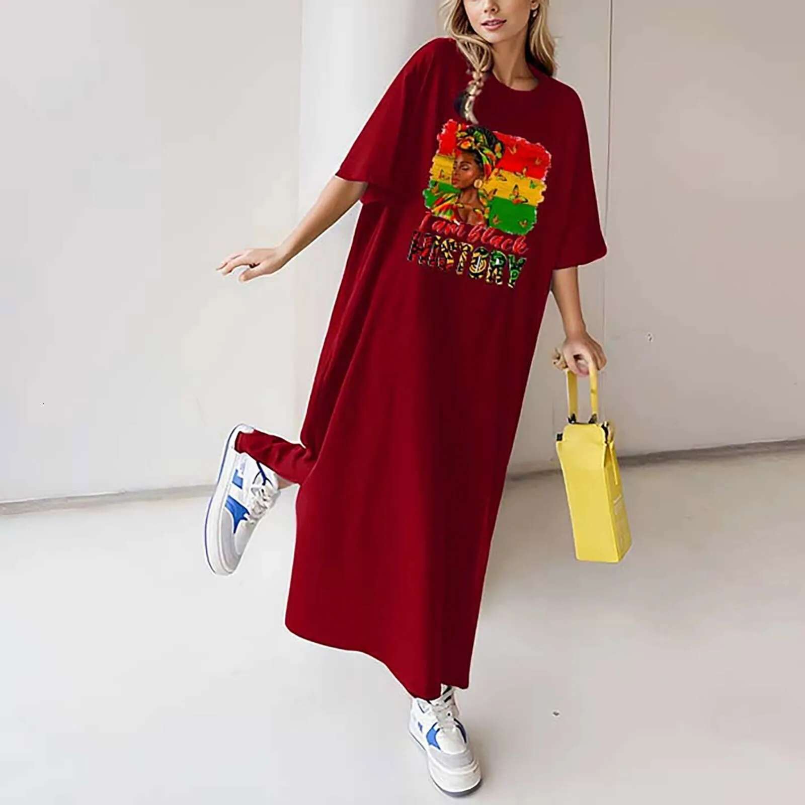 Dongdumaoyi Medium Length Casual Summer Dress New Style Women S Loose Fit Side Slit Tank Fashionable Korean Dresses