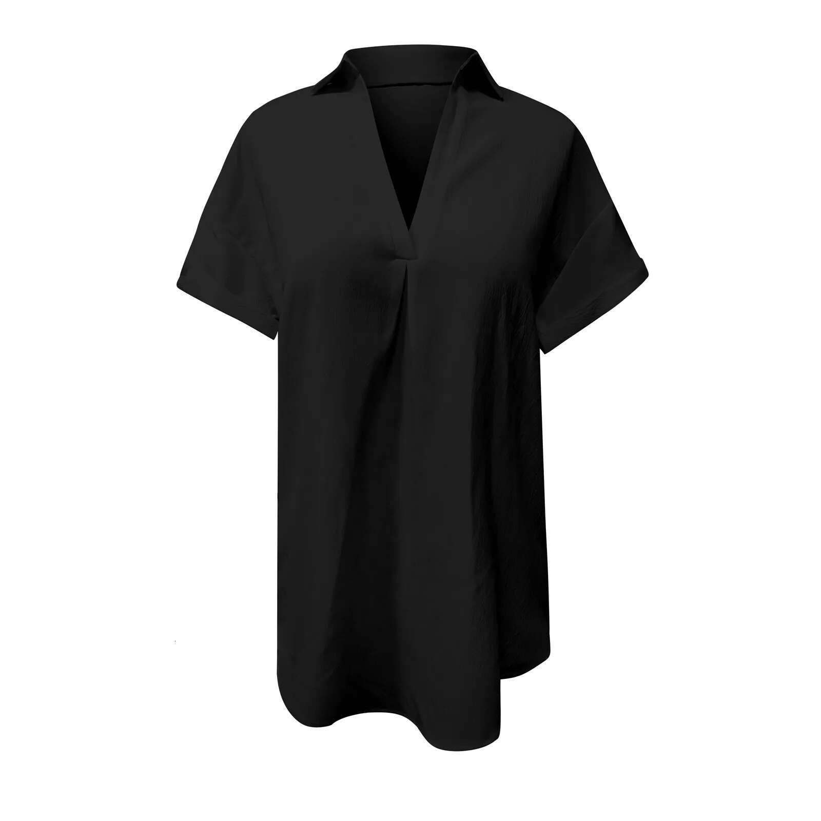 Dongdumaoyi Beach Casual White Shirt Dress For Women Elegant Ladies Dresses Blouse And Irregular Buttons Shirts Top Summer