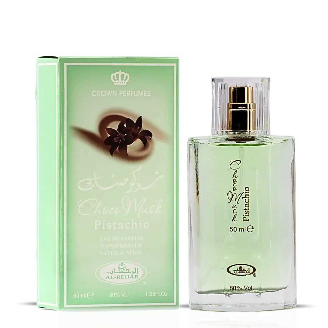 Choco Musk Pistachio Unisex Eau de Parfum 50ml/165oz Nutty Gourmand Scent with Pistachio Chocolate Vanilla perfume C251125