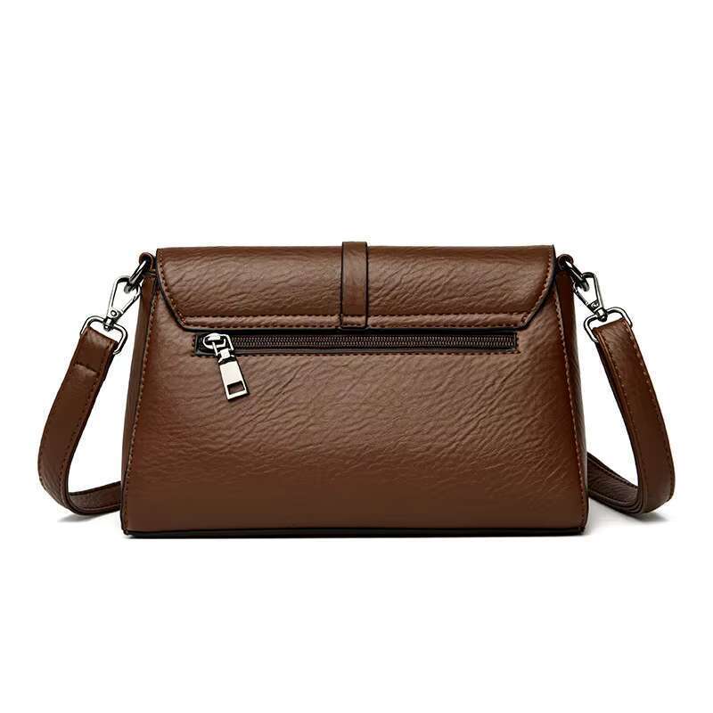 New Fashion Women's Small Square Shoulder Messenger Portable Super Bag Single Strap Polyester Lining Stylish Lady Design
