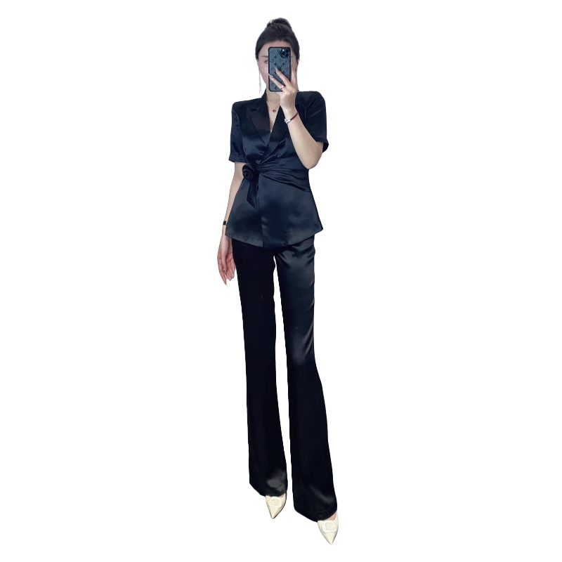 SLP blazer suits Vogue Paris 2025 Fashion Week Show Customized Fashion Tailored clothing mens and womens Fashion ParisM37